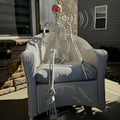 Halloween 5.5FT Life Size Skeleton Decoration - LED Eyes & Sound