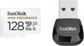 SanDisk 128GB High Endurance Video MicroSDXC Card - Reliable 24/7