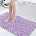 Luxury Chenille Bath Rug 54x24 Light Purple - Ultra Soft Plush Mat