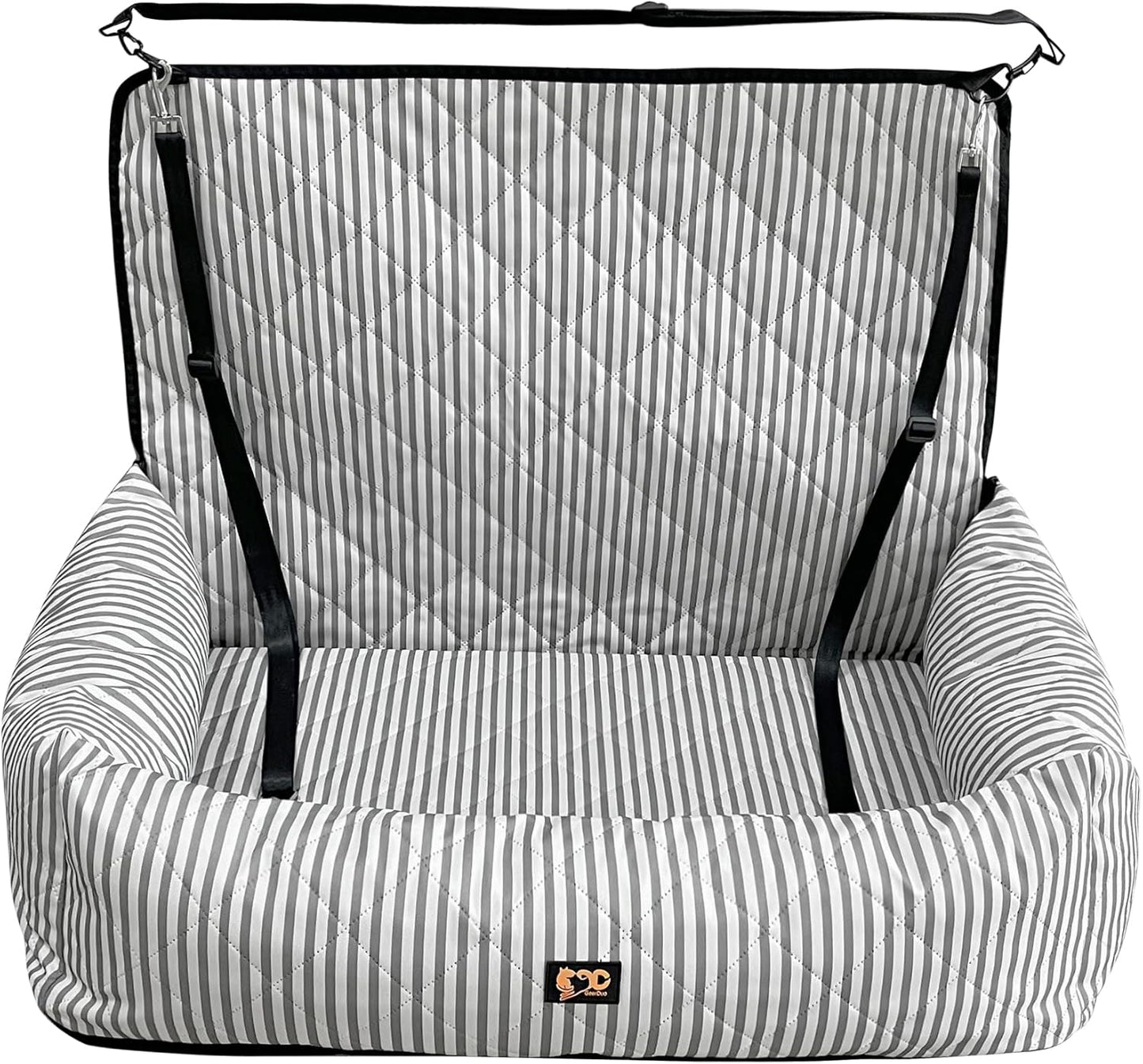 Dog Car Seat for Small and Medium Dogs - Portable Booster Bed