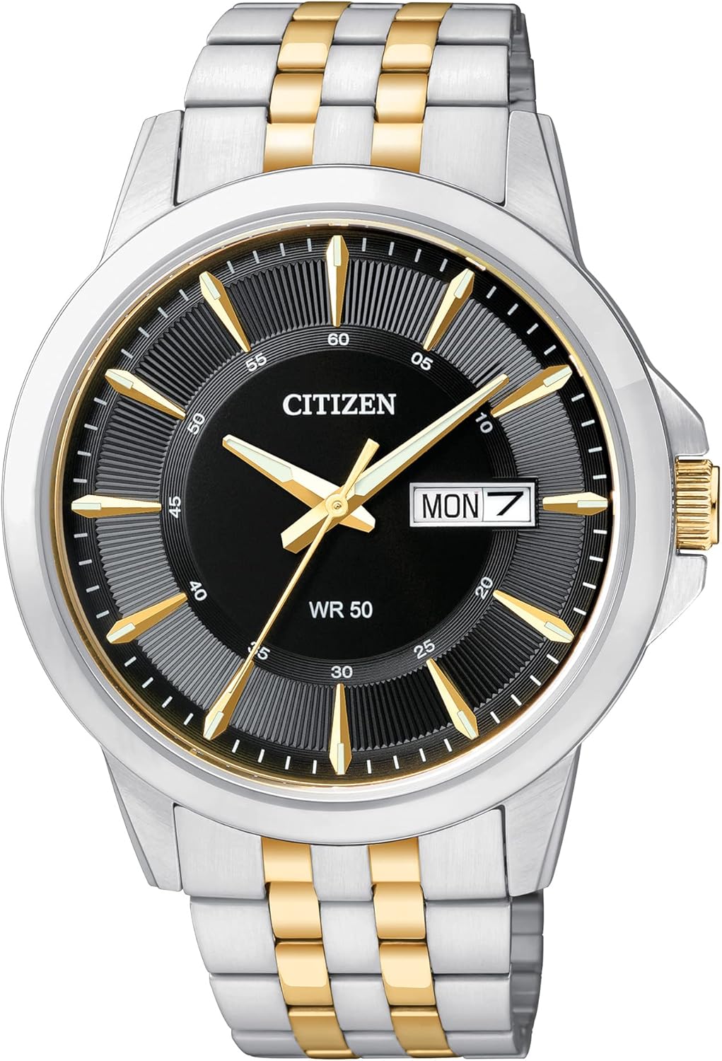 Classic Two-Tone Citizen Quartz Mens Watch