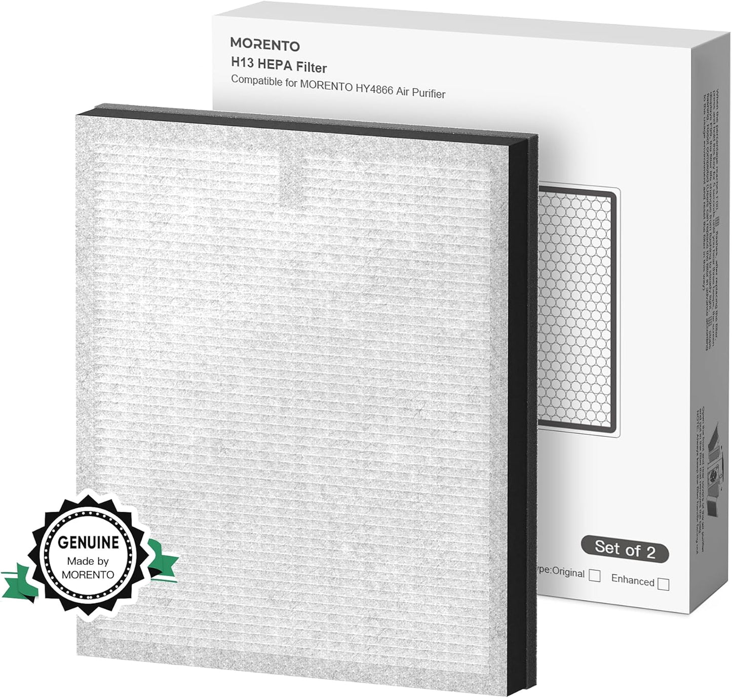 Genuine Air Purifier Replacement Filter for HY4866 Model