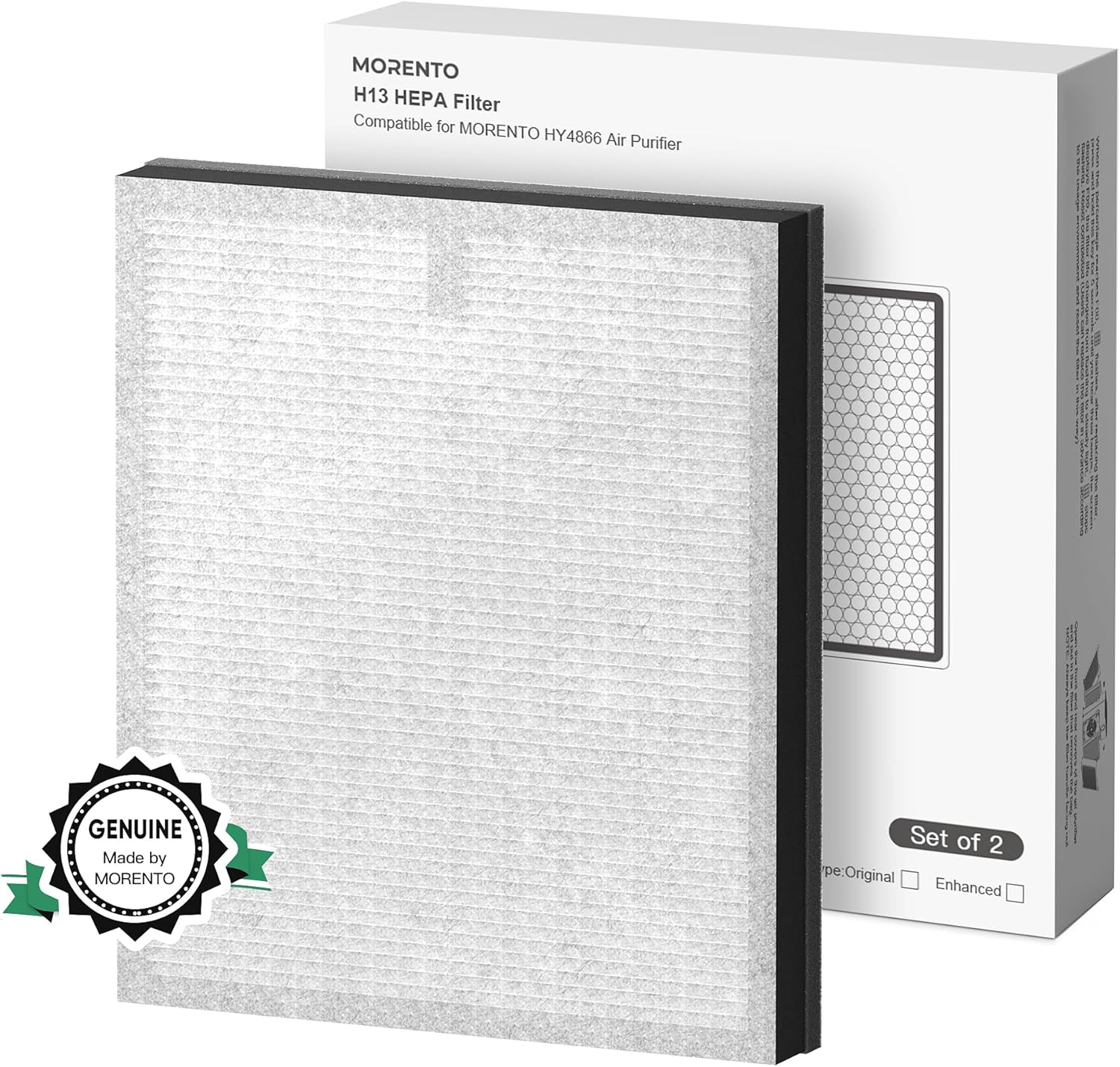 Genuine Air Purifier Replacement Filter for HY4866 Model