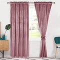 Hiasan Velvet Curtains 84 inches for Bedroom Living Room Decor