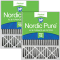 Nordic Pure 20x25x5 MERV 13 Replacement Air Filters 2 Pack - Superior