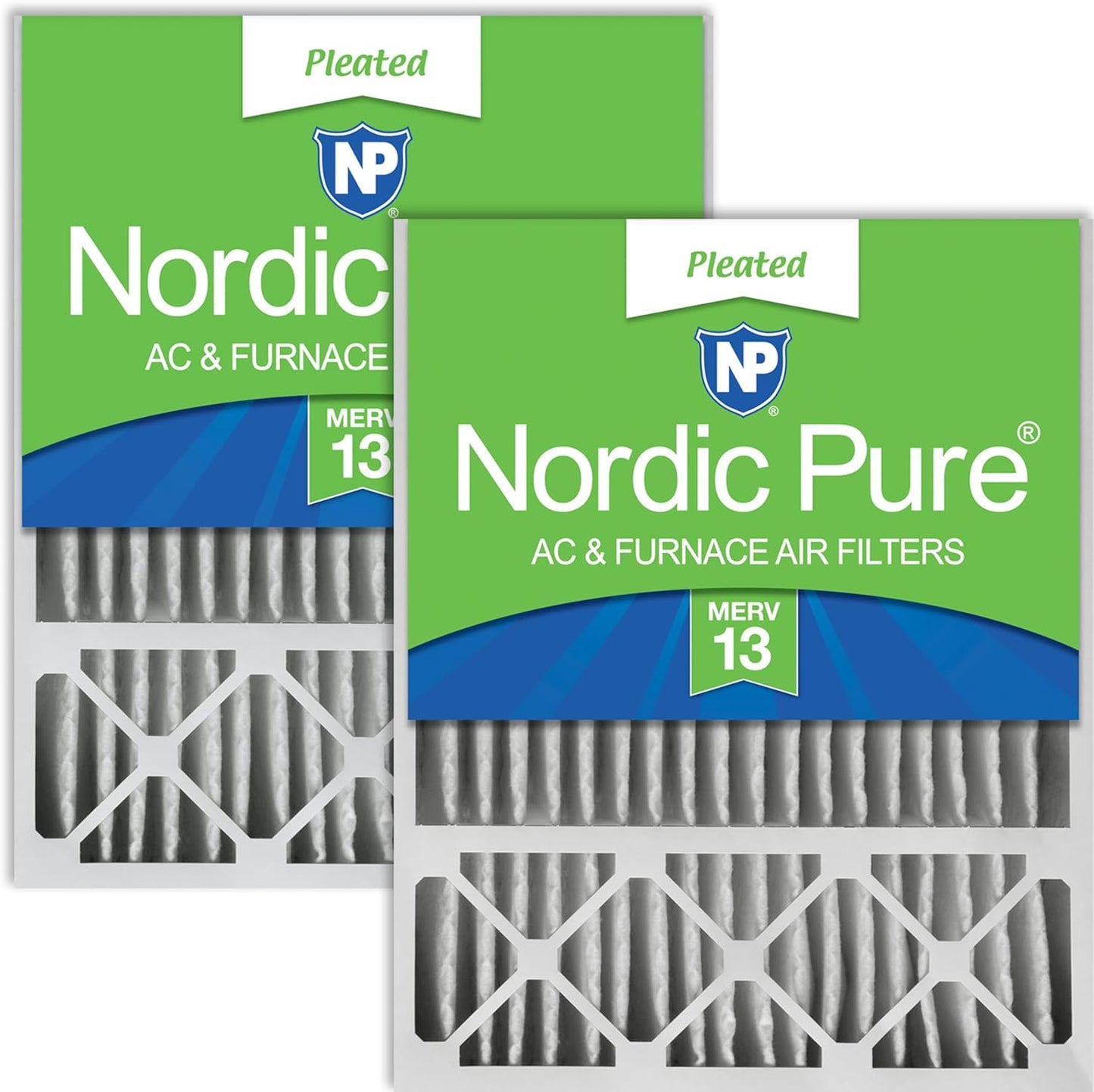 Nordic Pure 20x25x5 MERV 13 Air Filters for Superior Filtration