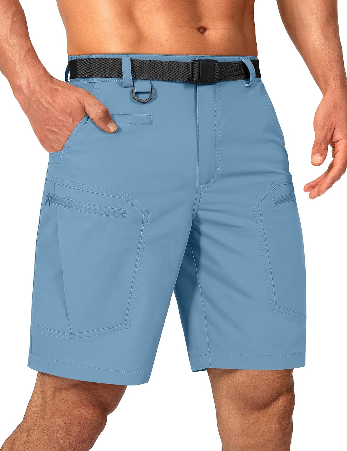 Mens Cargo Hiking Shorts Lightweight Quick Dry Tactical Shorts