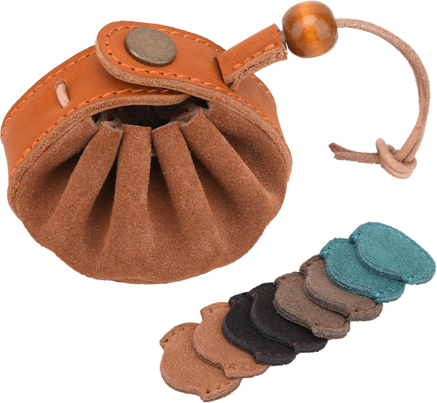 Handcrafted Leather Guitar Picks Holder