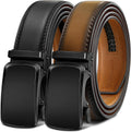 BULLIANT Men's Ratchet Belt 2 Pack - Precise Adjustable Fit Clothing