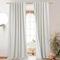 NICETOWN 100% Blackout Linen Curtains for a Peaceful Home
