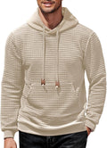 COOFANDY Waffle Knit Hoodie - Cozy Style Upgrade