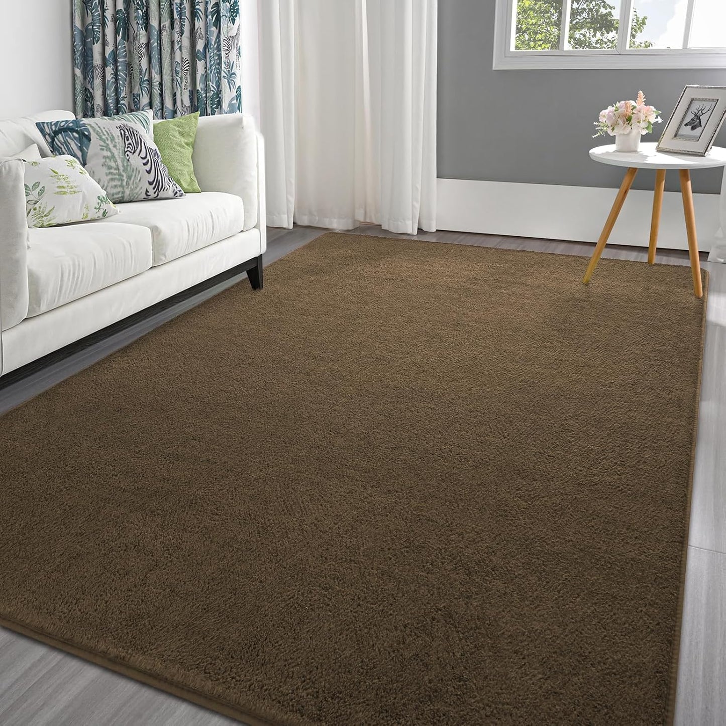 Pettop Area Rugs for Bedroom Living Room, 5x7 Soft Comfy Carpet