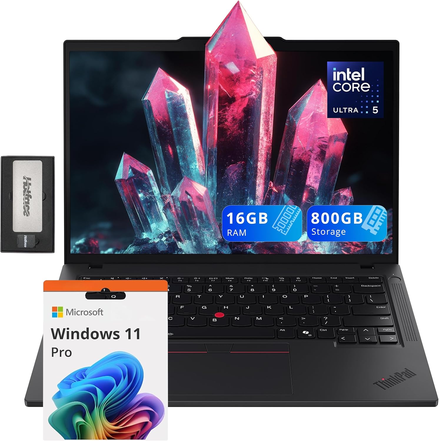 Lenovo ThinkPad T14 G5 14in WUXGA Laptop with Docking Station Set