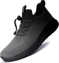 Men's Slip On Non Slip Work Shoes - Waterproof Lightweight Chef Shoe