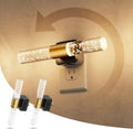 L LOHAS LED Rotating Night Light - Dimmable Acrylic Bubble Nightlight