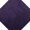 Ambiant Pet Friendly Purple Area Rug 6ft Octagon - Soft, Stain