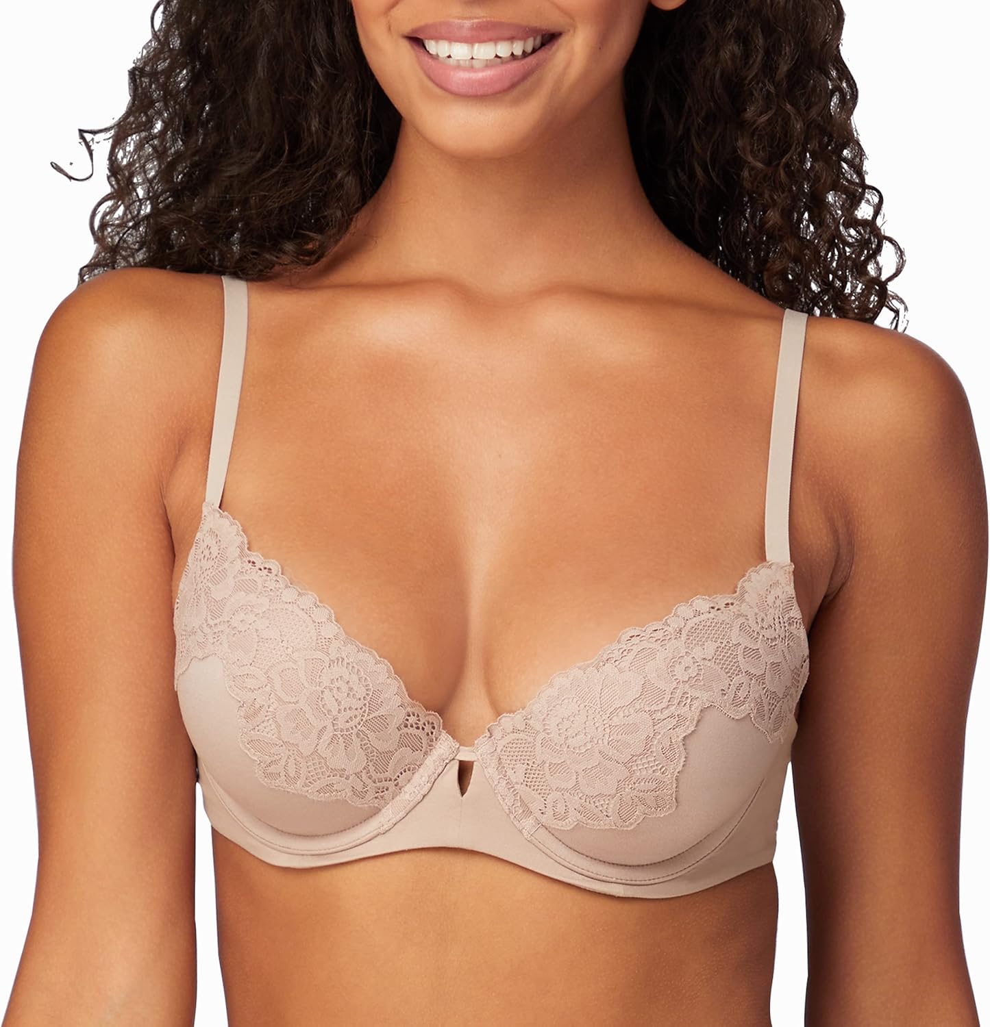 Comfort Devotion Your Lift Underwire Bra with Lace Trim Review