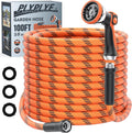 Flexible Garden Hose 100 ft - Non-Expanding Lightweight Hose