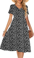 Berydress Women's Casual Summer Tiered Midi Dress - Flattering Loose