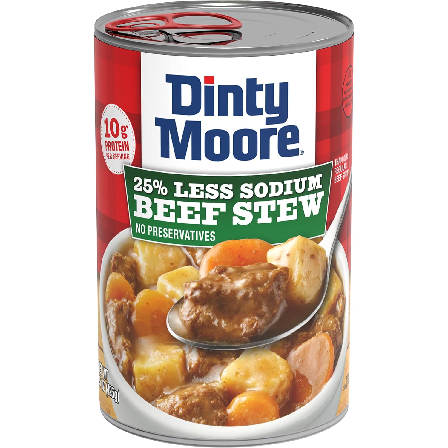 DINTY MOORE Beef Stew 25% Less Sodium, 15 oz. Can 12-Pack