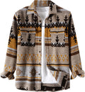 Plaid Shirt Jacket - Classic Flannel Button Down for Men