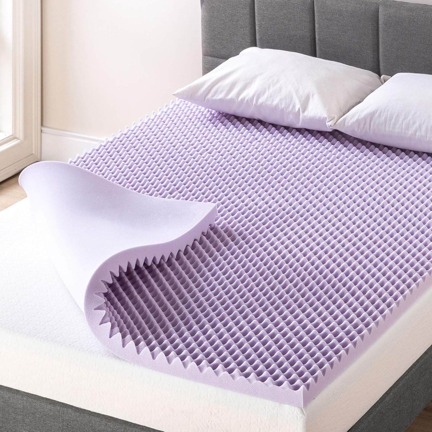 Best Price Mattress 2 Inch Egg Crate Memory Foam Topper Review