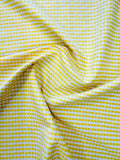 Sedona Designz 60in 1/8 Gingham Checkered Poplin Shirting Fabric