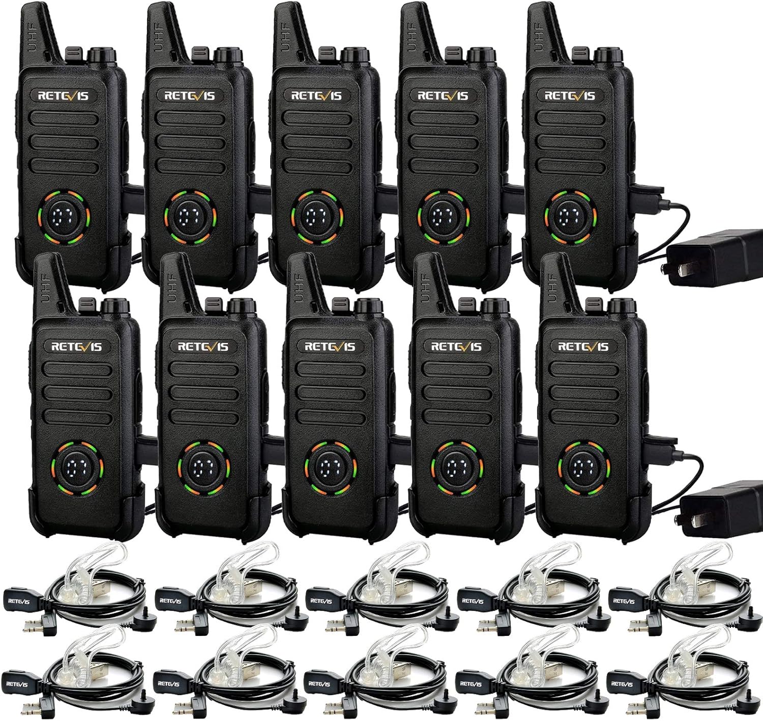 Retevis RT22S Walkie Talkies for Adults - Compact Two Way Radios