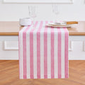 Solino Home Linen Table Runner 72 in Sorrento Stripe - Elegant Dining