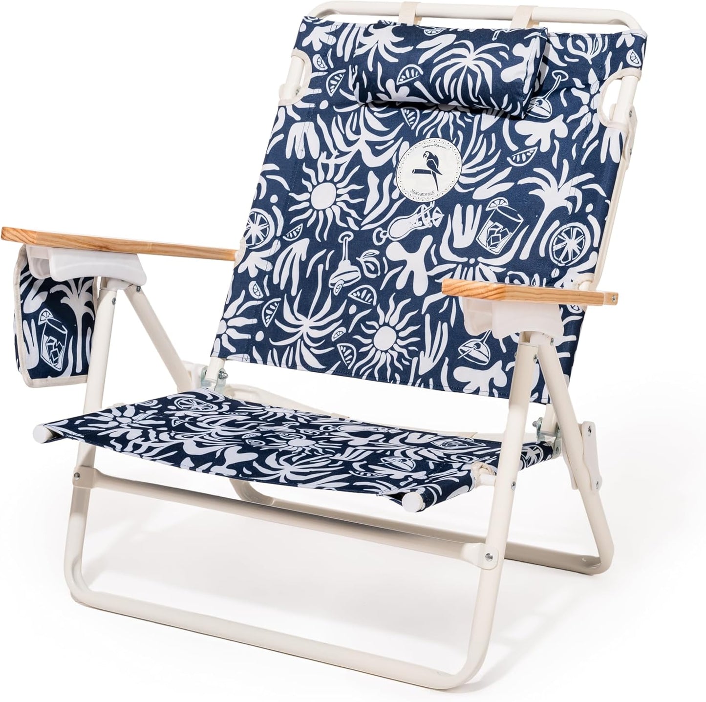 Margaritaville Manana Backpack Beach Chair with Insulated Cooler