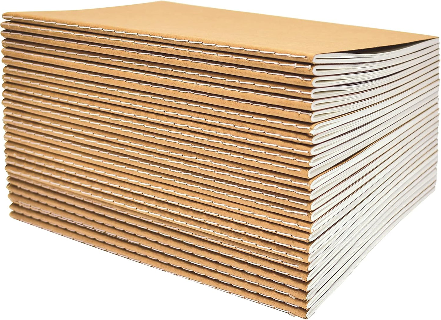 Premium A5 Kraft Notebooks - 60 Lined Pages