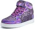 Wooowyet Kids Party-Ready High Top Sneakers with Glitter