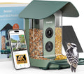 Smart Bird Feeder with 4K Camera - Solar Powered Live Stream