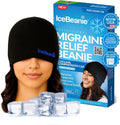 IceBeanie Migraine Relief Cap - Full-Head Cooling Mask for Migraines