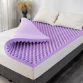 2 Inch Egg Crate King Memory Foam Mattress Topper - Cooling Gel