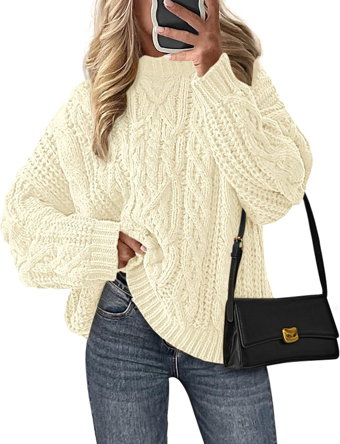 PRETTYGARDEN Women's Oversized Fall Sweaters for Cozy Style