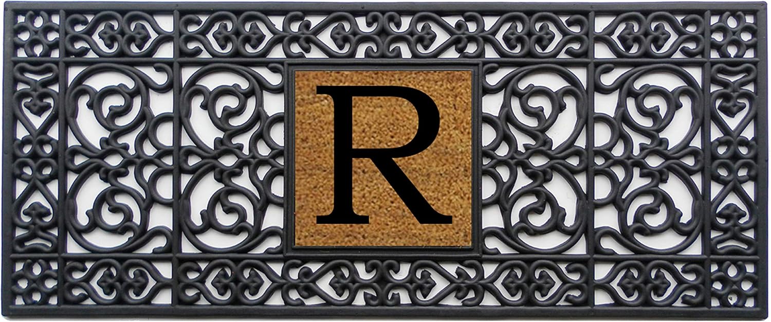 Calloway Mills Rubber Monogram Doormat for Stylish Entryways