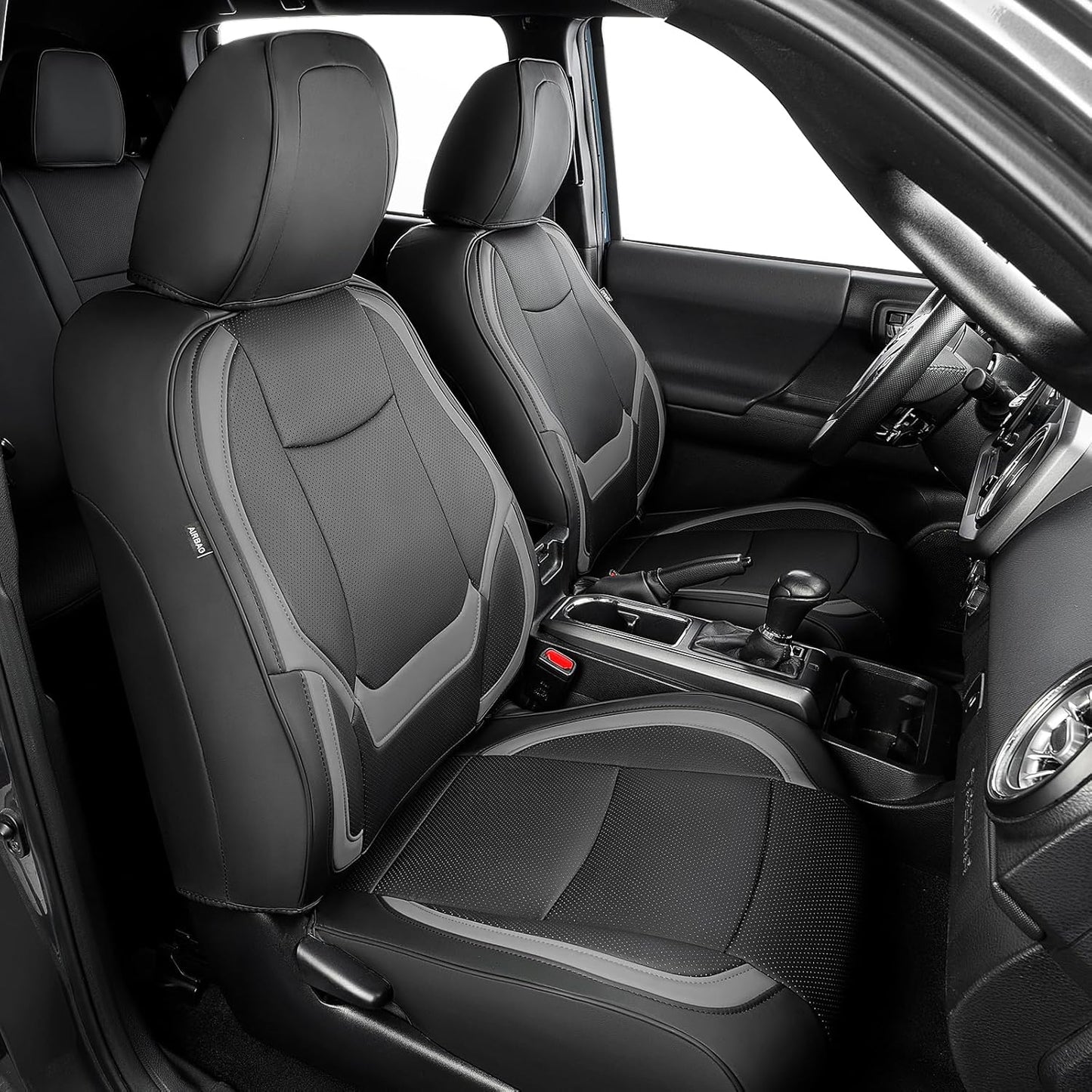 Toyota Tacoma Seat Covers 2016-2023 Waterproof Leather Fit