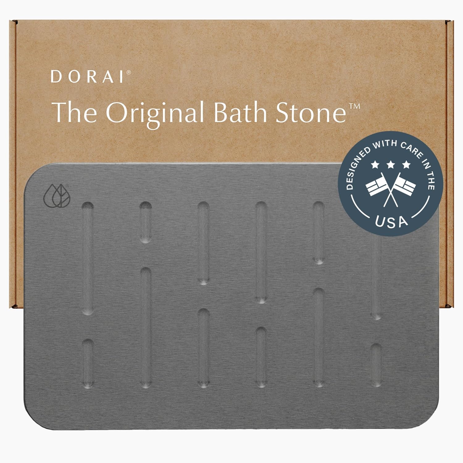 Dorai Home Bath Stone Luxury Quick-Drying Non-Slip Mat