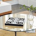 Deco 79 Wood Tic Tac Toe Game Set for Stylish Fun and Play