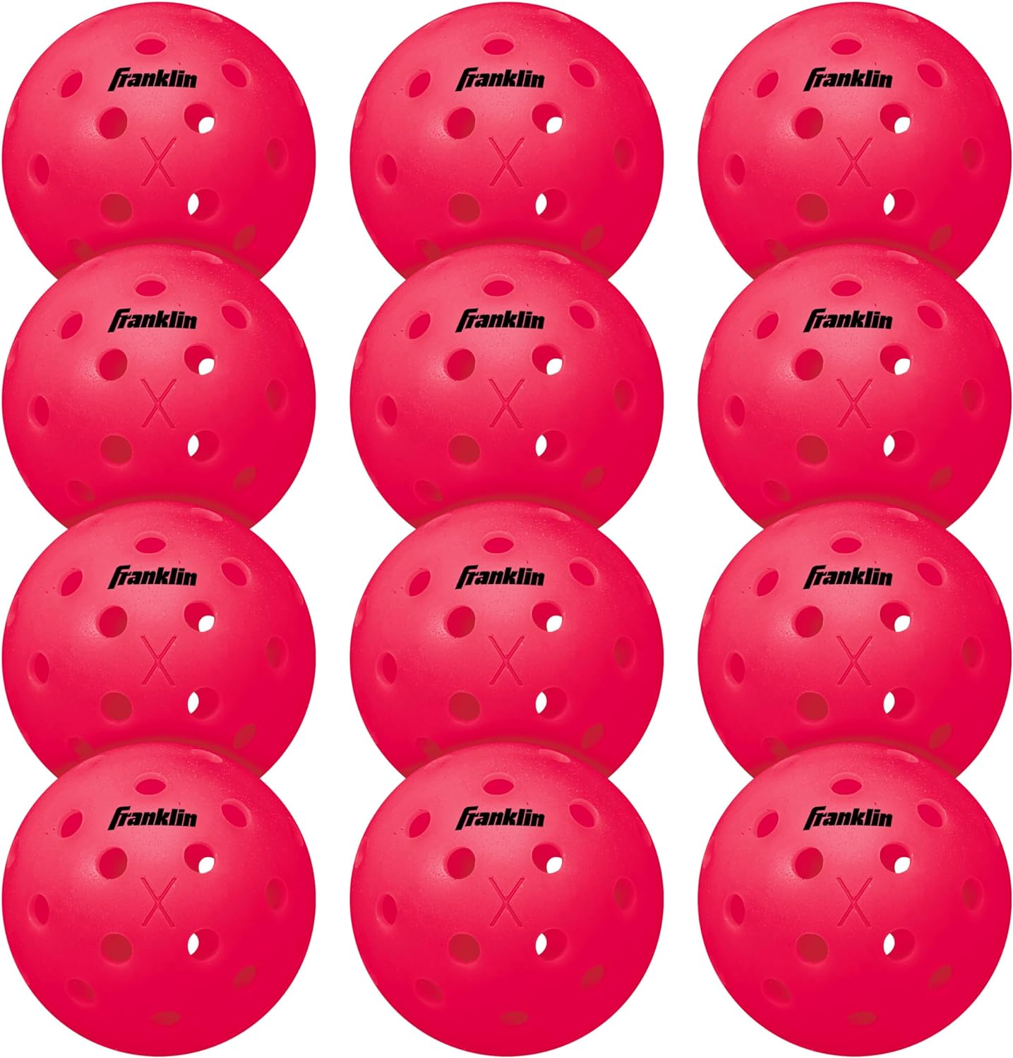 Franklin Sports X-40 Outdoor Pickleballs - Official USA Pickleball