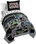 Star Wars Comic Book Full Size Comforter Set - Fun Kids Bedding