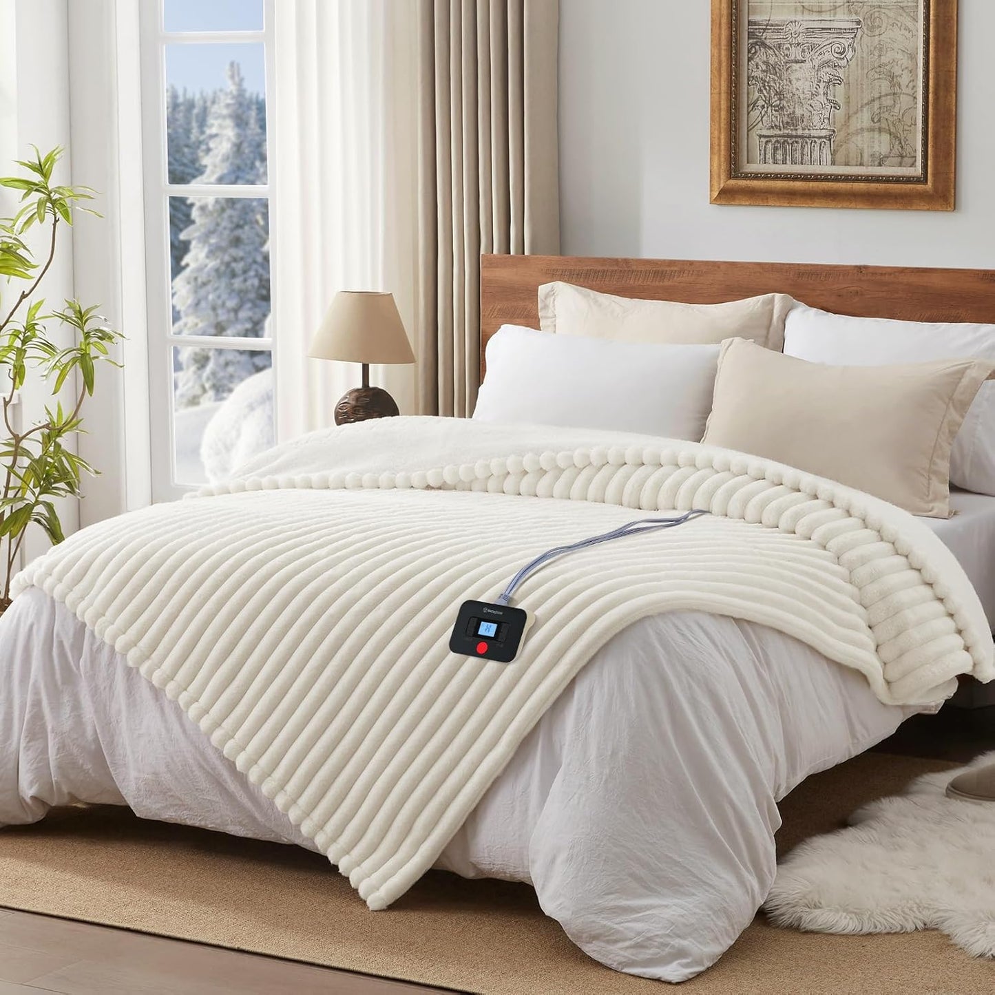 Westinghouse Electric Blanket Full Size for Cozy Warmth & Comfort