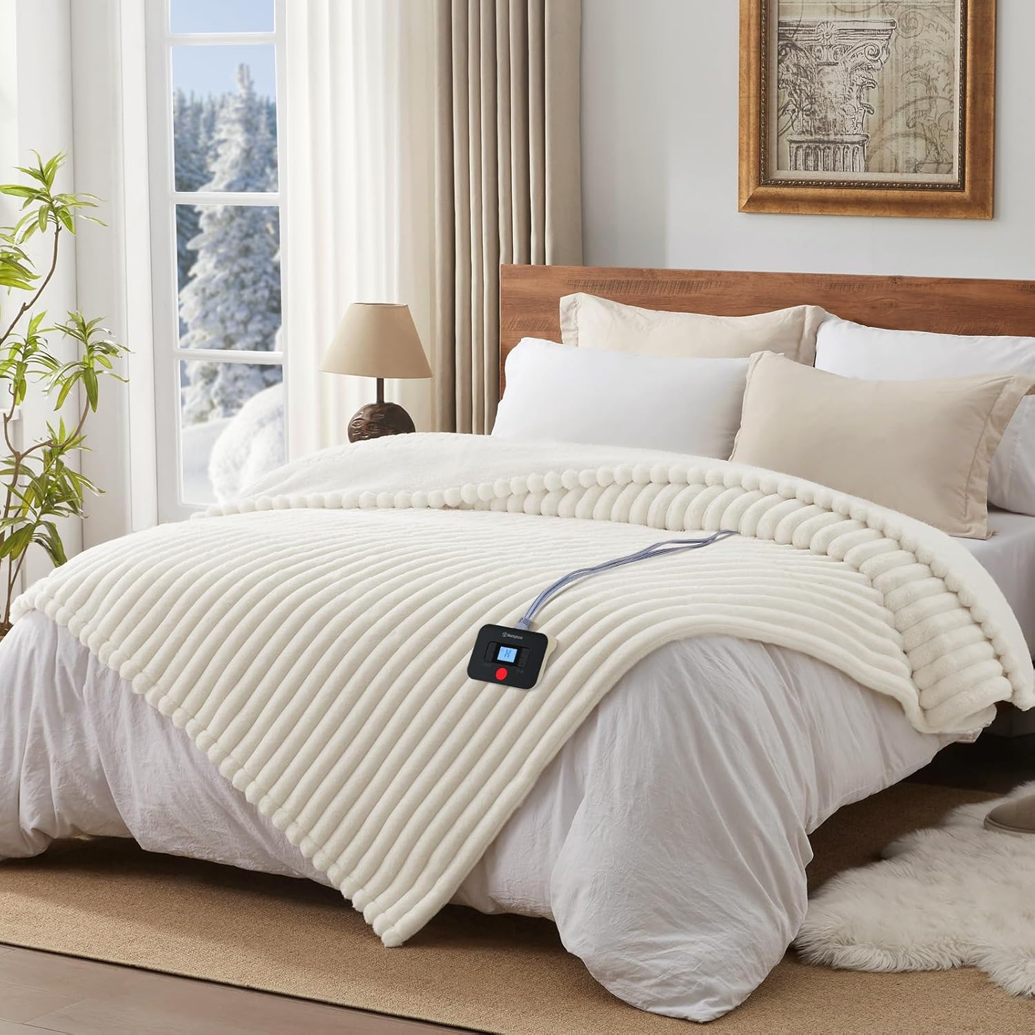 Westinghouse Electric Blanket Full Size for Cozy Warmth & Comfort