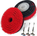 S7001 Upgraded Mop Pad Replacement Brush Heads - Deep Clean Hard