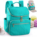 Knitting Bag Backpack Large Crochet Backpack - Organized Yarn Storage