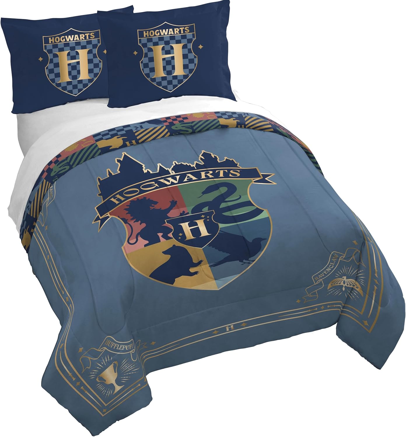 Harry Potter Duvet Cover Set by Jay Franco - Cozy Kids Bedding