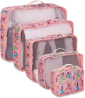 Disney Character 5-Piece Packing Cubes Set - Compression Travel