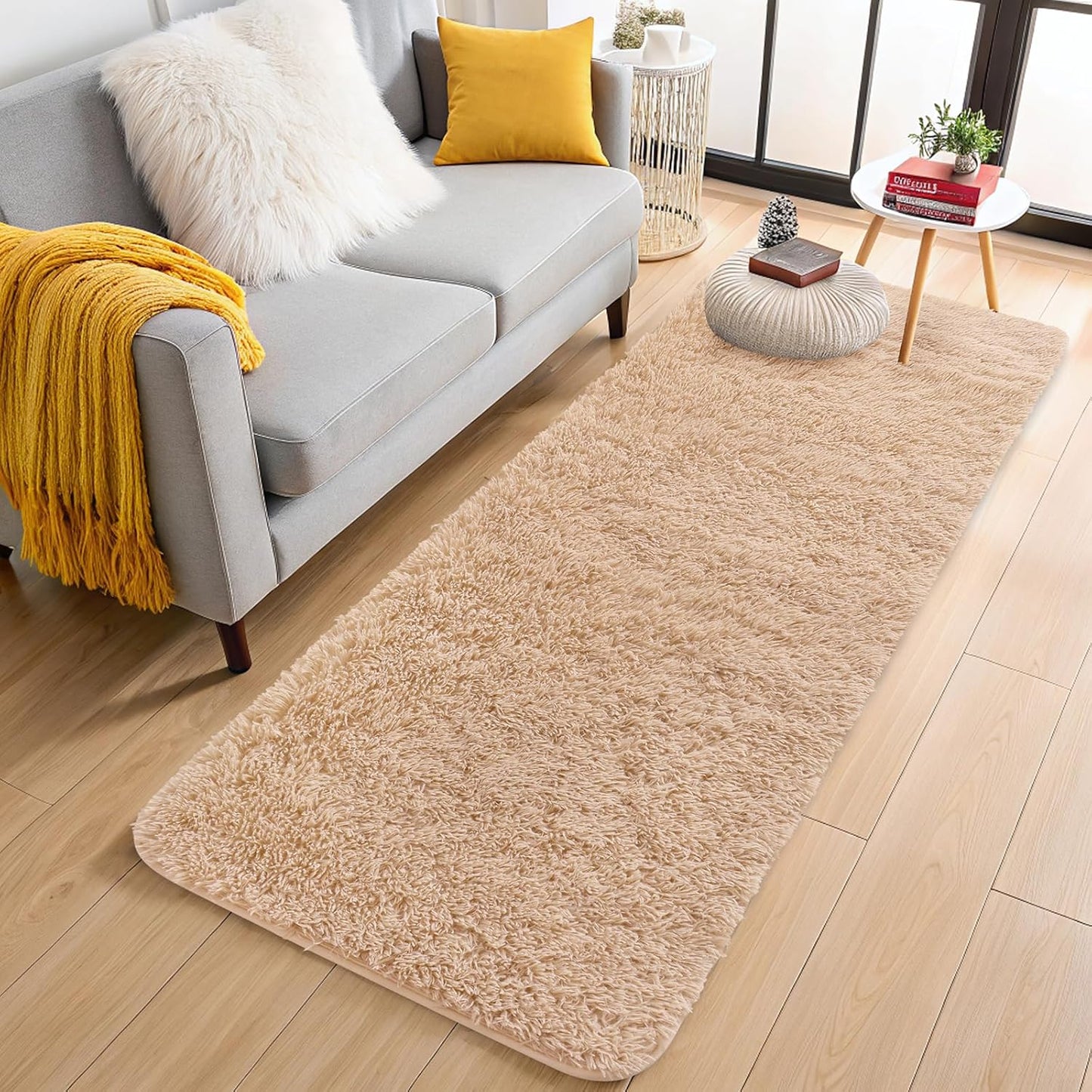 OLANLY 2x8 Machine Washable Runner Rugs for Cozy Home Decor