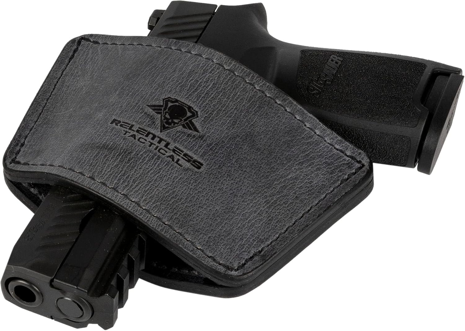 Dual Threat IWB/OWB Universal Belt Slide Holster for Handguns